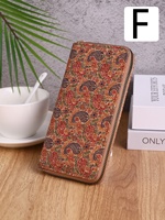 WS93 tas dompet koin wanita desain terbaru saku Vegan kulit gabus cetak mode baru 2025 untuk perempuan