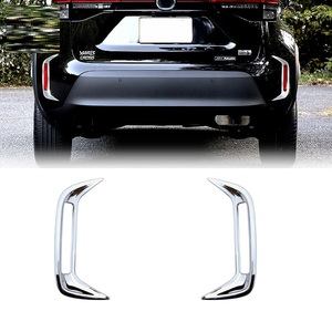 ชุดโครเมี่ยม ABS คาร์บอนสีดำด้านอุปกรณ์เสริมสำหรับ2020 <span class=keywords><strong>Yaris</strong></span> CROSS 2021 <span class=keywords><strong>2022</strong></span>ญี่ปุ่น - Product Image 6