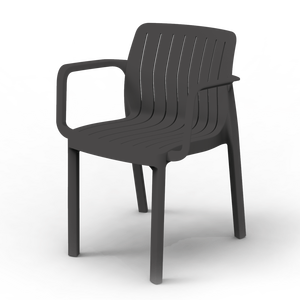 Set di 4 Sedie Lea, Disponibili in 3 Colori, Design Moderno ed Ergonomico, Sedia da Esterno Moderna - Product Image 2