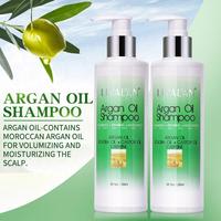 Champú de Aceite de Argán de Marca Privada 250ml Limpiador Capilar Botánico con Aceite de Jojoba, Aceite de Ricino y Cafeína Venta al por Mayor OEM ODM