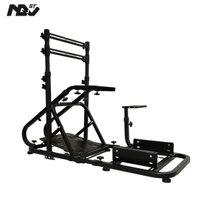 ที่ยึดหน้า<span class=keywords><strong>จอ</strong></span>ที่นั่งจำลองเกมขับรถโลหะ NBL ที่วางพวงมาลัย - Product Image 1