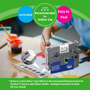 <span class=keywords><strong>Ruban</strong></span> d'impression noir sur blanc, garanti aux états-unis, pour imprimante, Compatible avec <span class=keywords><strong>Tze</strong></span> -<span class=keywords><strong>231</strong></span>, <span class=keywords><strong>231</strong></span> <span class=keywords><strong>tze</strong></span> <span class=keywords><strong>231</strong></span>, 12mm - Product Image 6