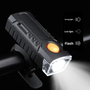 <span class=keywords><strong>Luz</strong></span> Delantera para <span class=keywords><strong>Bicicleta</strong></span> de Alta Luminosidad con Tres Modos y Batería Recargable para Ciclismo Nocturno en Montaña y Carretera - Product Image 3