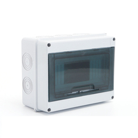 Boîte de distribution solaire de disjoncteur mcb étanche IP65 en plastique ABS HT-8ways