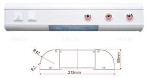 病院用ベッドヘッドユニットパネル ガスコンセント付き 医療用ICUベッドヘッドパネル（ICU用） - Product Image 2