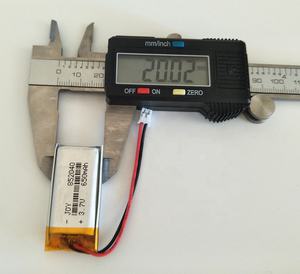 852040 <span class=keywords><strong>3</strong></span>.7V 650mAh可充电锂离子锂聚合物电池与pcb - Product Image 3