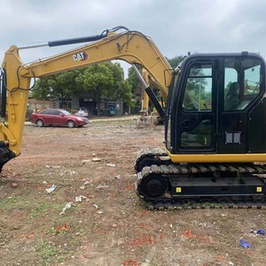 Mini-excavatrice Cat 307 d'occasion - Moteur d'origine, faible nombre d'heures (1000-1800h), état quasi neuf (85%), 40% moins chère qu'une neuve, radiateur haute température - Product Image 4