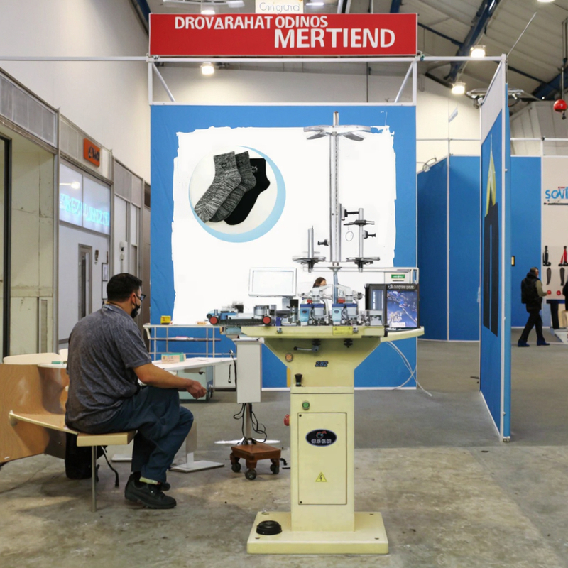 High Capacity Computerized Sock Making Machine