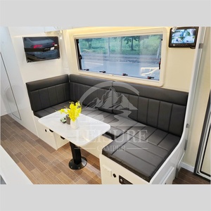Caravana de Doble Eje Personalizada, Remolque Económico Todoterreno para 5 Personas, Camping al Aire Libre en China con Ducha y Baño - Product Image 4