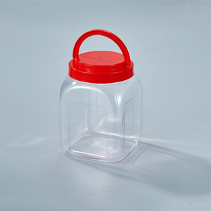 Bocaux en PET à large ouverture avec couvercle à vis <span class=keywords><strong>Geda</strong></span> pour le stockage du sucre, des collations, des biscuits - Bocaux vides et propres - Product Image 5