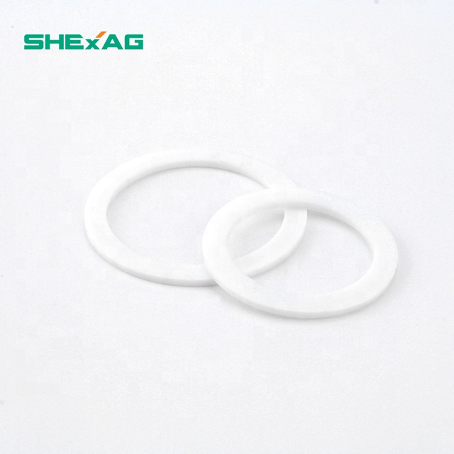 Пластиковая нейлоновая плоская шайба белого цвета PTFE, Прямая поставка от поставщика