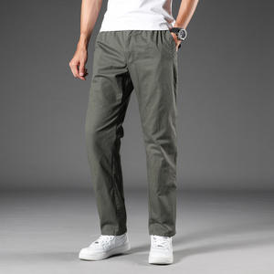 Offre spéciale, pantalons décontractés à jambe droite pour hommes, pantalons cargo grande taille pour hommes - Product Image 2