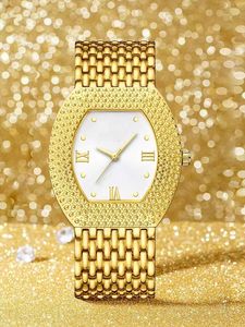 Reloj de Cuarzo para Mujer Yala Full Sky Star con Esfera Grande, Diseño de Moda, Incrustaciones de Diamantes, Caja de Aleación, Resistencia al Agua de 10 m - Product Image 4