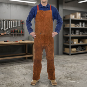 Overoles de Trabajo Unisex de Algodón con Bolsillos Rojos, Certificación CE, Alta Visibilidad, Resistentes a la Abrasión y con Detección de Agujas, para Uso Industrial - Product Image 3