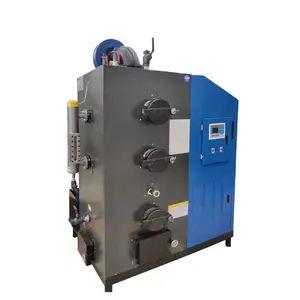 Generador de vapor de biomasa de leña industrial de caldera vertical