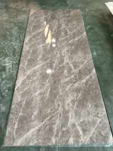 Panel Dinding <span class=keywords><strong>PVC</strong></span> Motif Marmer Cetak Digital Lebar 1220 Modern Tahan Air untuk Penggunaan di Kamar Mandi, Tangga, dan Gudang - Product Image 3