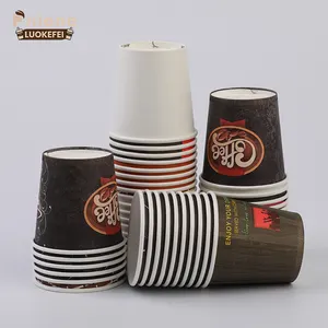 China Fabriek Groothandel Eco Koffie Thee Papier Cups Espresso Papier Cup 4Oz