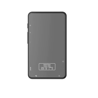 Nouveau lecteur MP3/4 Wifi 4.0 pouces avec application musicale, lecture de livres électroniques, lecture vidéo, enregistrement vocal, navigation d'images, radio FM, haut-parleur intégré