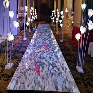 Durable HD Interactive Indoor <strong>LED</strong> <strong>Display</strong> Panel Dynamic Floor Tile <strong>Design</strong> - Product Image 4