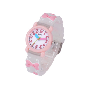 Reloj Deportivo <span class=keywords><strong>Infantil</strong></span> con Diseño de Fresa Rosa, Carátula Analógica, Movimiento de Cuarzo, Caja de PC y Correa de PVC, OEM/ODM - Product Image 6
