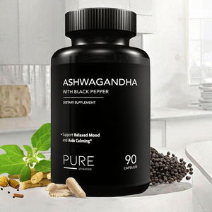 Cápsulas de Ashwagandha Natural HPValia OEM/ODM Ksm-66, 90 Cápsulas/Botella para Mujeres - Product Image 3