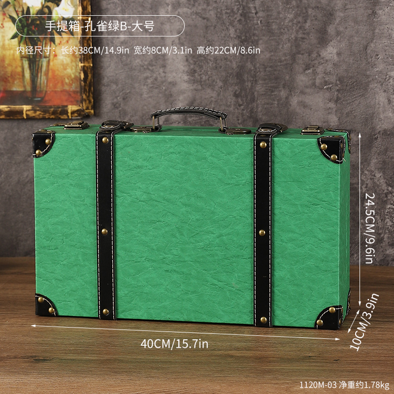 1120M-03 Valise - Vert Paon B - Grand
