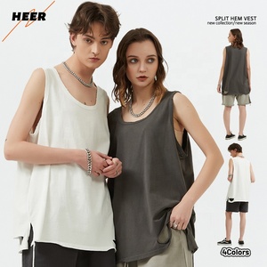 גופייה ספורטיבית בהתאמה אישית סיטונאית, 100% כותנה, ללא שרוולים, הדפסה, נושמת, ידידותית לסביבה, שטופה - Product Image 3