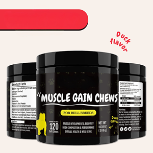 Golosinas Masticables Suaves OEM para el Crecimiento Muscular de Perros, Fortalece el Sistema Muscular de las Mascotas, Constructor Muscular Nutricional con Suplementos de Potencia para el Cuidado de la Salud - Product Image 3