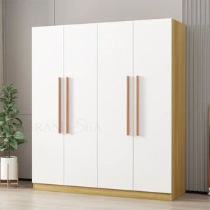 Wooden Wardrobe Cabinet Clothes <strong>Closet</strong> Drawer Bedroom Armoire Organizer <strong>Big</strong> <strong>Closet</strong> - Product Image 3