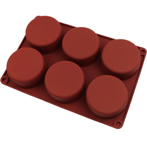 Stampo <span class=keywords><strong>in</strong></span> <span class=keywords><strong>Silicone</strong></span> per Torte a 6 Cavità Rotonde, Formato Grande, <span class=keywords><strong>Stampi</strong></span> per Sapone, <span class=keywords><strong>Stampi</strong></span> per Candele <span class=keywords><strong>in</strong></span> <span class=keywords><strong>Silicone</strong></span> - Product Image 6