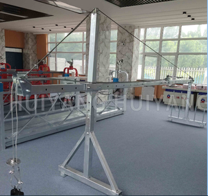 Escenario oscilante chafaudage andamio góndola plataforma de aluminio CE certificado 5M 1000kg guindola electrica cunas de fachada - Product Image 5