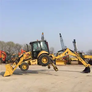 Chinesischer Bagger lader 4x4 Mini CAT Rad Bagger lader zum Verkauf Traktor mit Frontlader Bagger