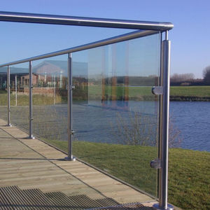 قوالب الدرابزين للأرضيات, درابزين زجاجي على سطح السفينة للدرابزين الخارجي - Product Image 5