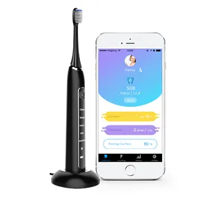 2019新设计热销高品质牙刷，带App连接，用于刷牙报告