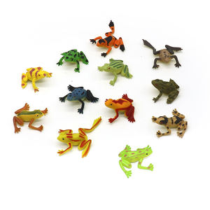 ألعاب حيوانات بلاستيكية من البي في سي مصنعة حسب الطلب، ألعاب ضفادع واقعية صديقة للبيئة للأطفال - Product Image 5