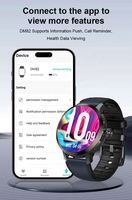 Reloj Inteligente ERON DM82 4G con SIM, Pantalla AMOLED de 1.75 Pulgadas HD, Cámara Giratoria, Videollamada, Batería, Android, Resistente al Agua