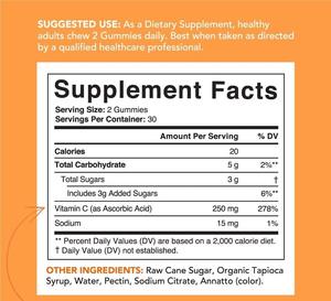 निजी लेबल अच्छी गुणवत्ता वाले बहु-स्वाद पोषण पूरक विटामिन सी बहु विटामिन जी - Product Image 4