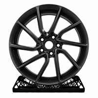 Nouvelles jantes en aluminium forgé 17-20 pouces 5x120/5x112 Deep Dish Drag Racing noires pour voitures particulières 826M/892M