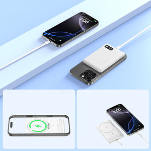 <span class=keywords><strong>Cargador</strong></span> <span class=keywords><strong>Inalámbrico</strong></span> Portátil Ultrafino de 15W con Carga Rápida Qi2 y 5000mah para Teléfono y AirPods, Personalizable de Fábrica - Product Image 4