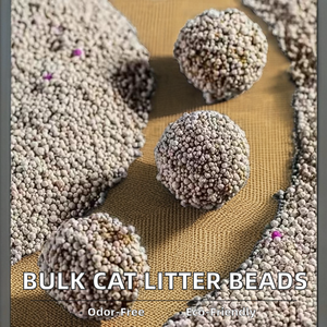 Precio bajo Más higiene Perfectamente Kedi Kumu Arena para gatos Basada en arcilla de bentonita Gránulo Arena para gatos - Product Image 3