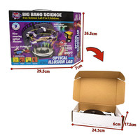 Kit de Ciencias de la Serie Física STEM Divertido de BIG BAND SCIENCE para Niños, Laboratorio de Ilusiones Ópticas