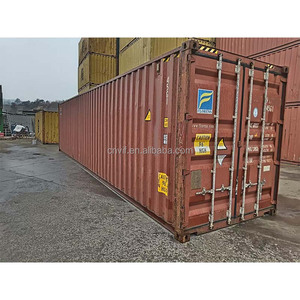 Contenedor de Envío de 40 Pies de Altura |   Norma ISO |   Certificado CSC y apto para transporte marítimo - Product Image 2