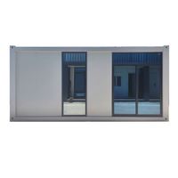 Maison conteneur préfabriquée sur mesure en structure acier portable
