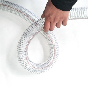 Tubo de PVC para exteriores de <span class=keywords><strong>4</strong></span> <span class=keywords><strong>pulgadas</strong></span> de alta presión, <span class=keywords><strong>manguera</strong></span> <span class=keywords><strong>corrugada</strong></span> de aire de 100m, tubo espiral de alambre de acero reforzado, tubos de plástico flexibles para exteriores - Product Image 5