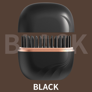 مكواة شعر لاسلكية محمولة صغيرة الحجم، فرشاة كهربائية لتمليس الشعر تعمل بالشحن عبر USB، مثالية للسفر - Product Image 4