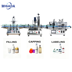 Línea de Producción de Máquinas Automáticas para Llenado, Tapado y Etiquetado de Botellas de Detergente para Ropa, Jabón Líquido para Platos y Jabón de Manos en Gel - Product Image 2