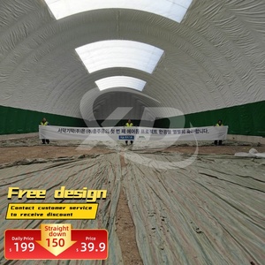 Chất lượng cao PVC Air Dome thiết bị khai thác mỏ nhanh chóng cài đặt mới thiết kế công nghiệp các tòa nhà thay thế Kết Cấu Thép giá thấp - Product Image 2