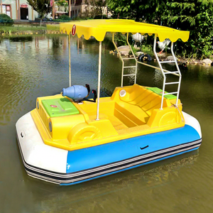 <span class=keywords><strong>Barco</strong></span> de parachoques eléctrico para niños con luces LED y bordes suaves para juegos de piscina y zonas de juego al aire libre - Product Image 1