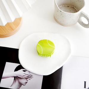 Personalized and cute ball-shaped acetate hair <b>clips</b>, unique women's hair accessories, custom design and wholesale available. - Product Image 6