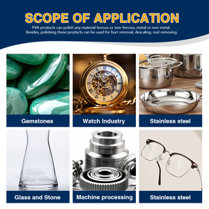 RUIZUAN su misura specchio lucidatura pva spugna mola in carburo di silicio mola ruota di macinazione centerless - Product Image 5